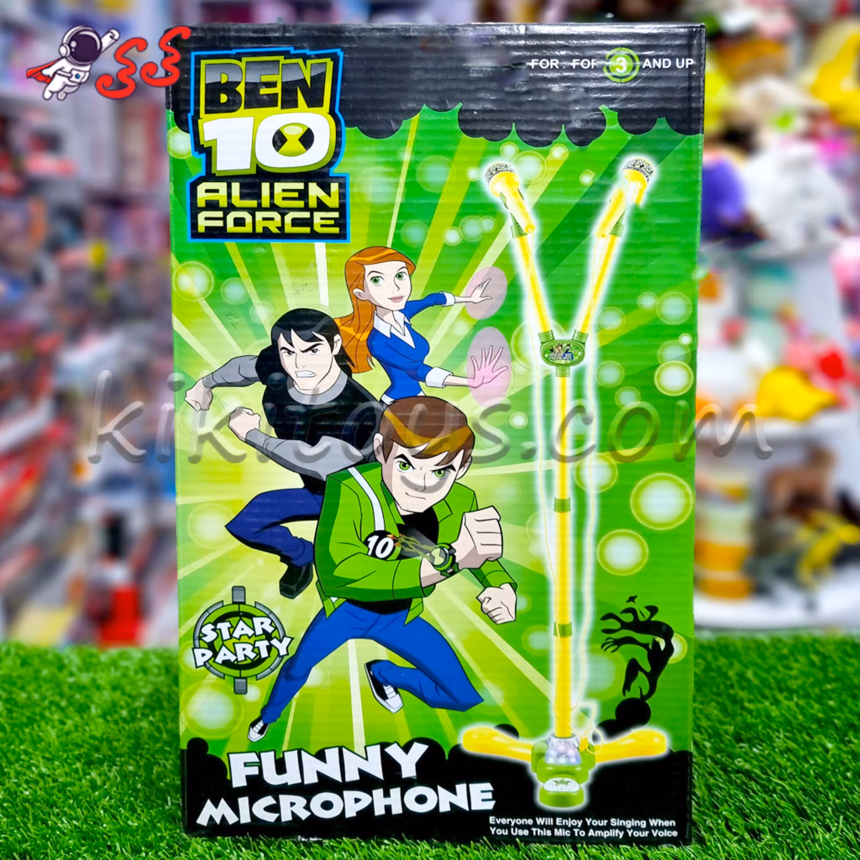 میکروفون دوقلو  اسباب بازی  مدل بن تن BEN10