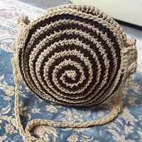 کیف بافتنی  کیف مکرومه کیف دوشی کیف بافتنی