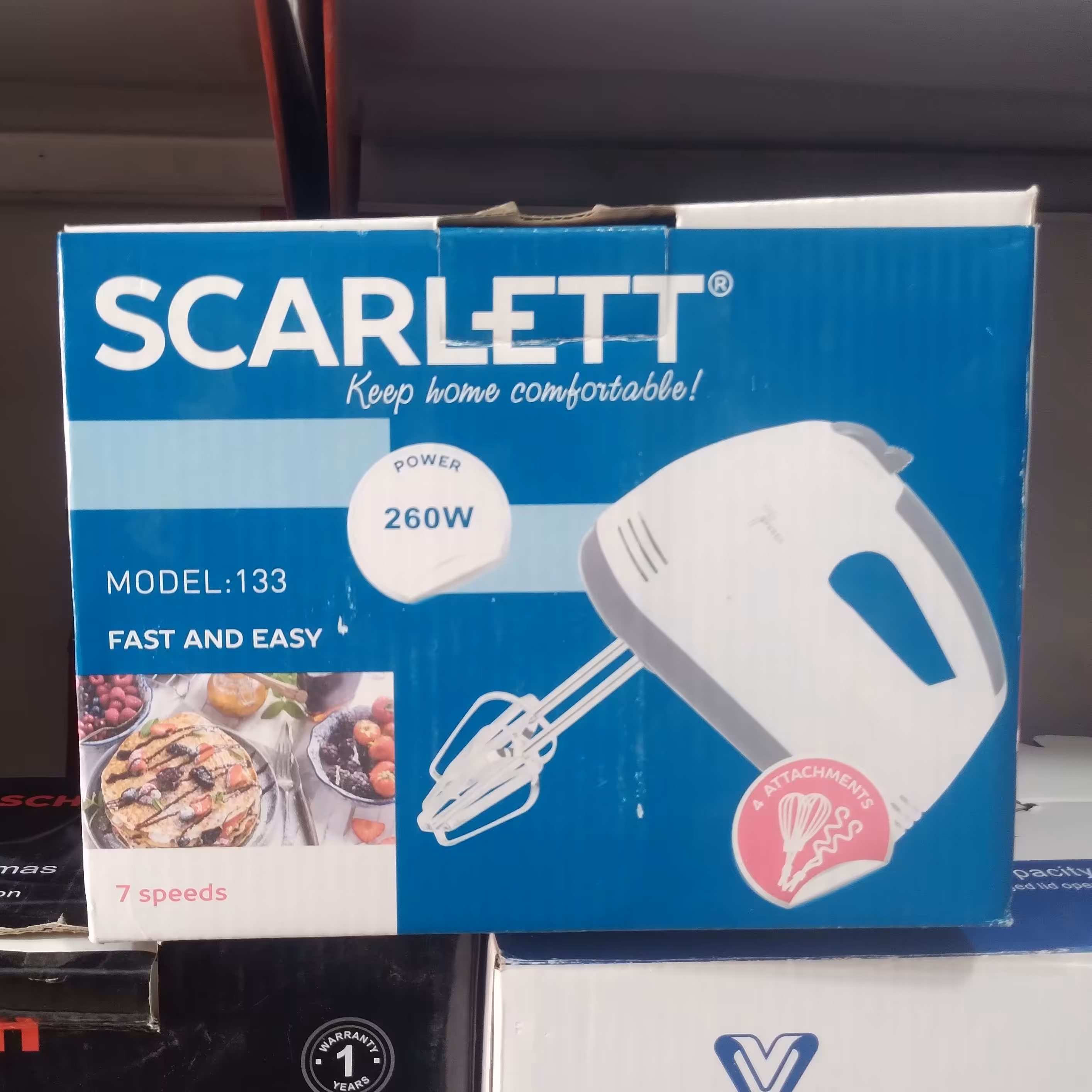 همزن برقی اسکارلت