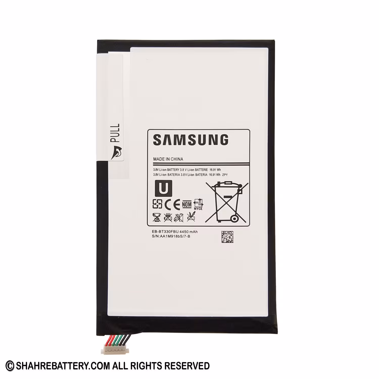 باتری اورجینال تبلت سامسونگ Samsung Galaxy Tab 4 SM-T330 – مدل 8.0