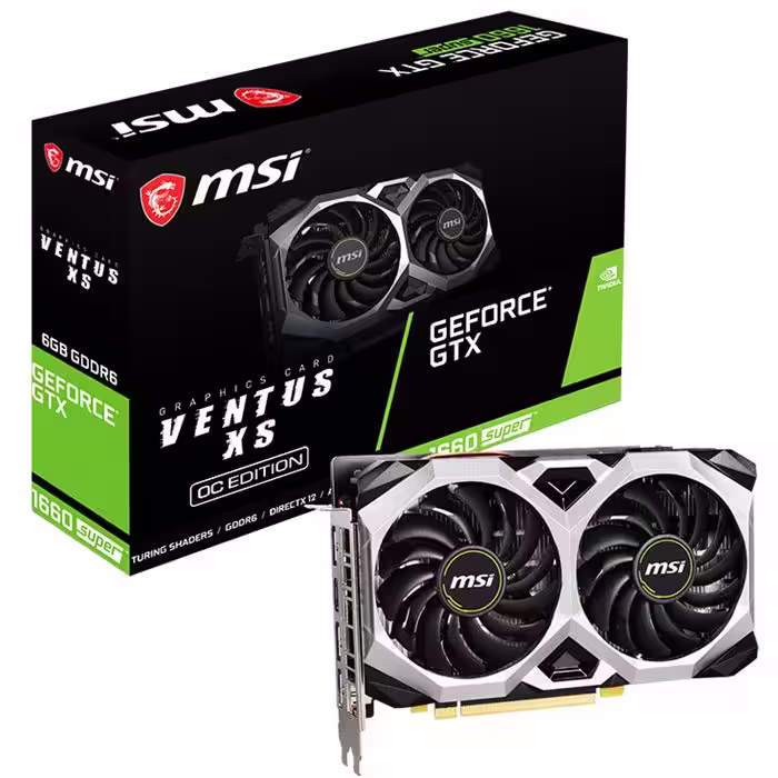 کارت گرافیک ام اس آی GeForce GTX 1660 SUPER VENTUS XS 6G