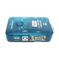 سوییچ KVM دو پورت وی نت مدل Auto USB
