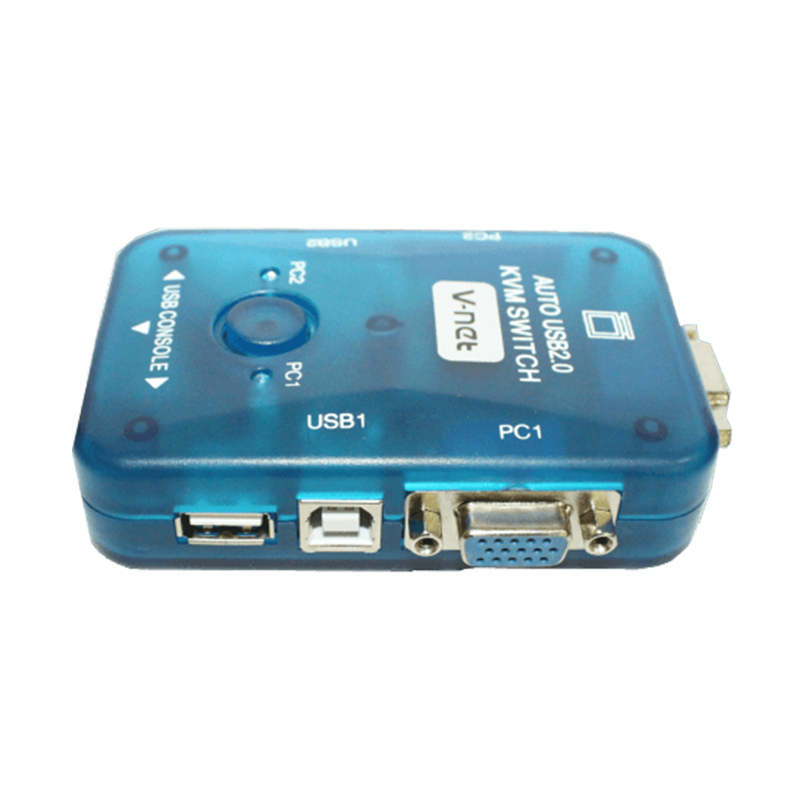 سوییچ KVM دو پورت وی نت مدل Auto USB