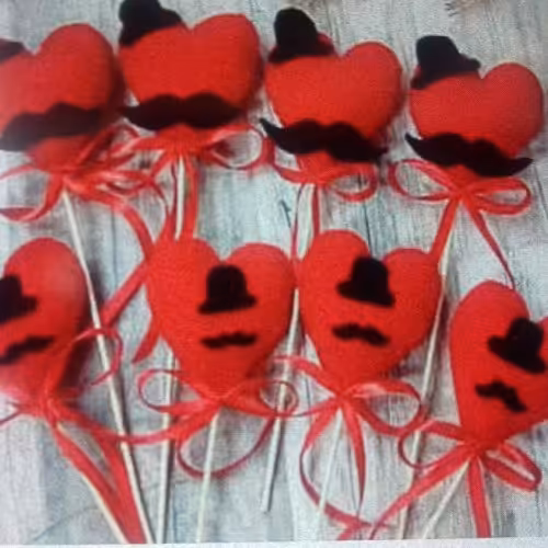 گیفت های نمدی طرح قلب