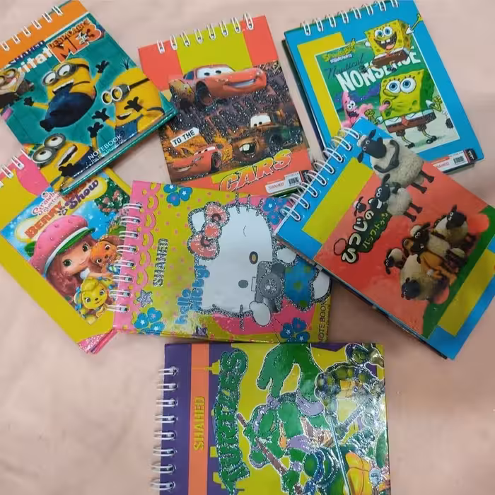 دفترچه کودک در طرح های مختلف