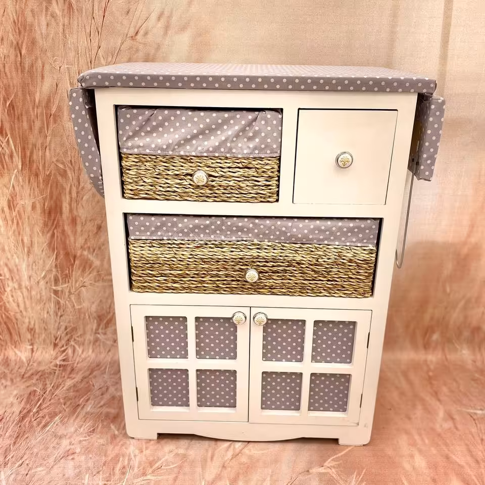 میز اتو کد  1020 ام دی اف در دو رنگ ارتفاع 80 عمق 30عرض68هزینه ارسال به عهده مشتری وپس کرایه