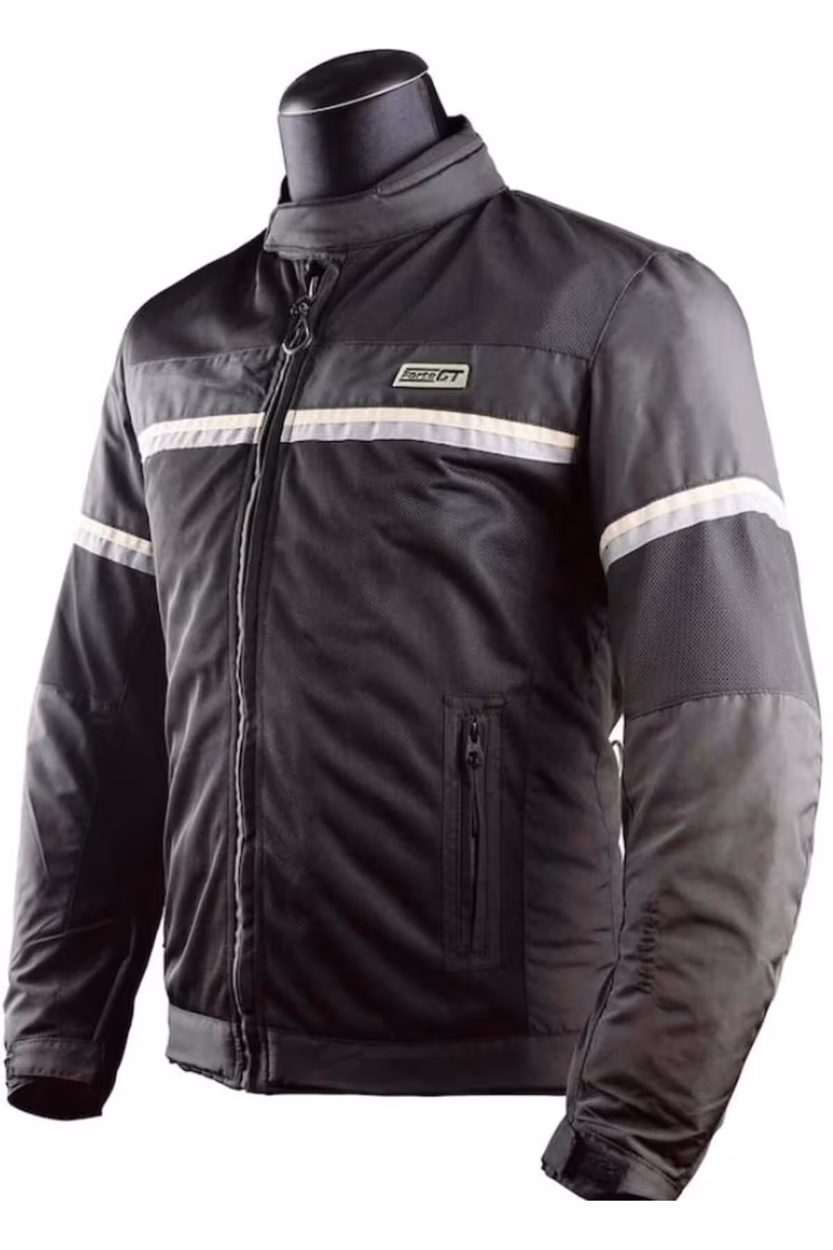 کاپشن موتورسوار مشکی مردانه و زنانه سیاه 1053 محافظت کامل تابستانی Missecond Motorcond Coat Xl Size فورت جی تی Forte Gt