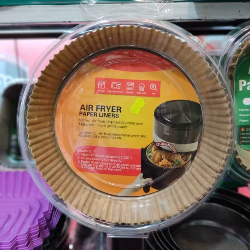 کاغذسرخ کن گرد 100 عددی ،سایز بزرگ کف 20 دهانه 23سانتی کیفیت عالی  نسوز نچسب