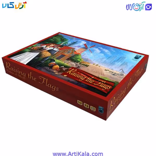 بازی رومیزی برافراشتن پرچم ها Raising the Flags