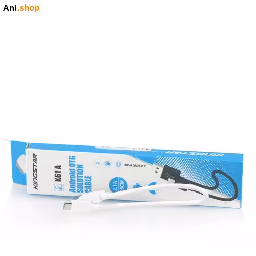 کابل تبدیل USB به MicrousbB کینگ استار پاوربانکی K61 A