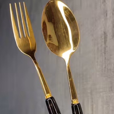 ست 6 عددی قاشق چنگال ضخیم