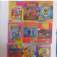 دفترچه یادداشت سیمی فانتزی یک شانزدهم 