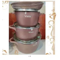 سرویس قابلمه چدنی 7پارچه ویستا