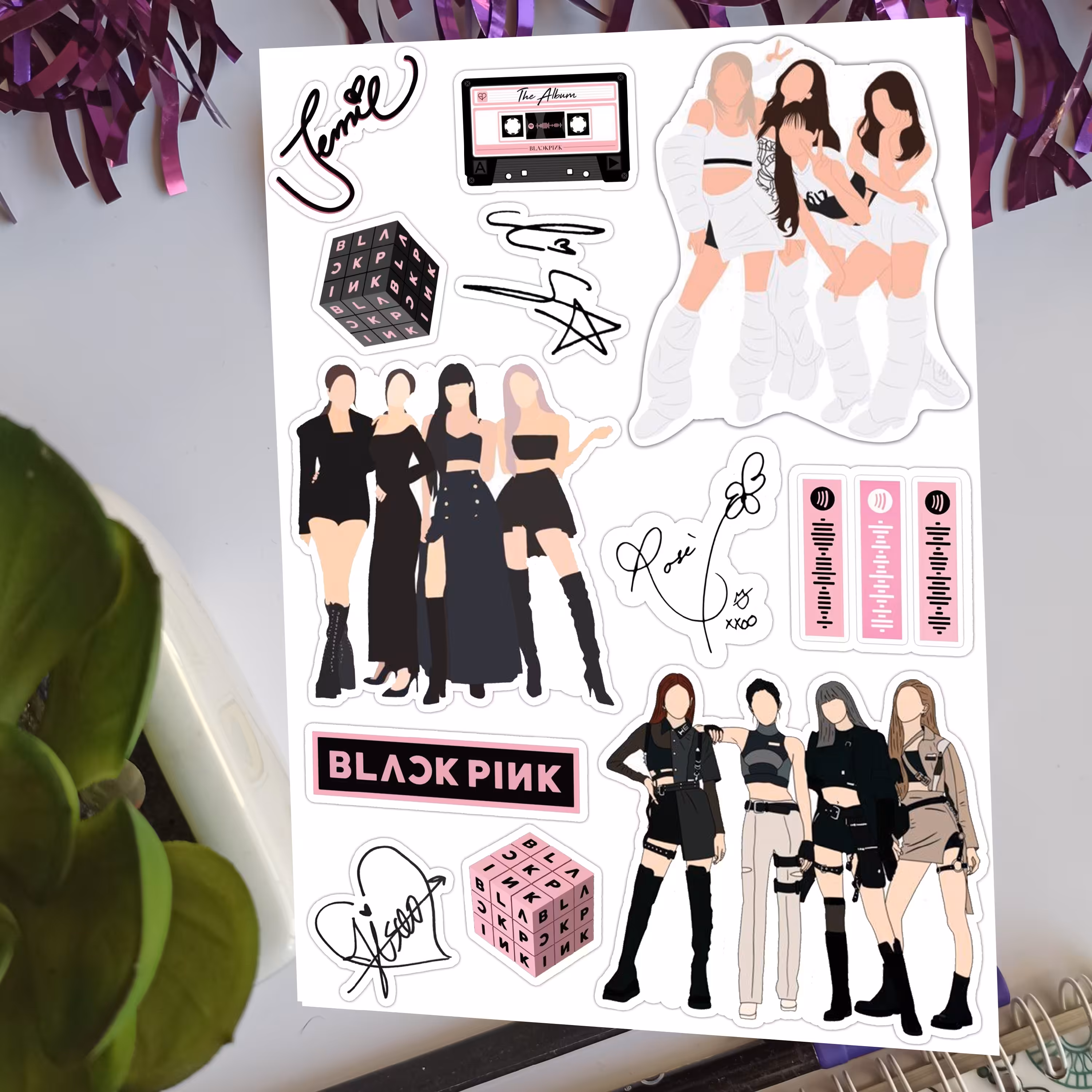 برچسب دخترانه زیبا