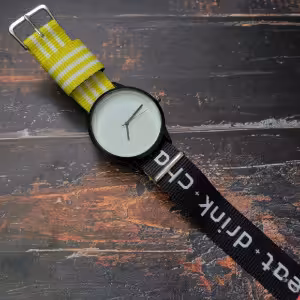 ساعت مچی دخترانه و پسرانه والار بند کنفی WALAR