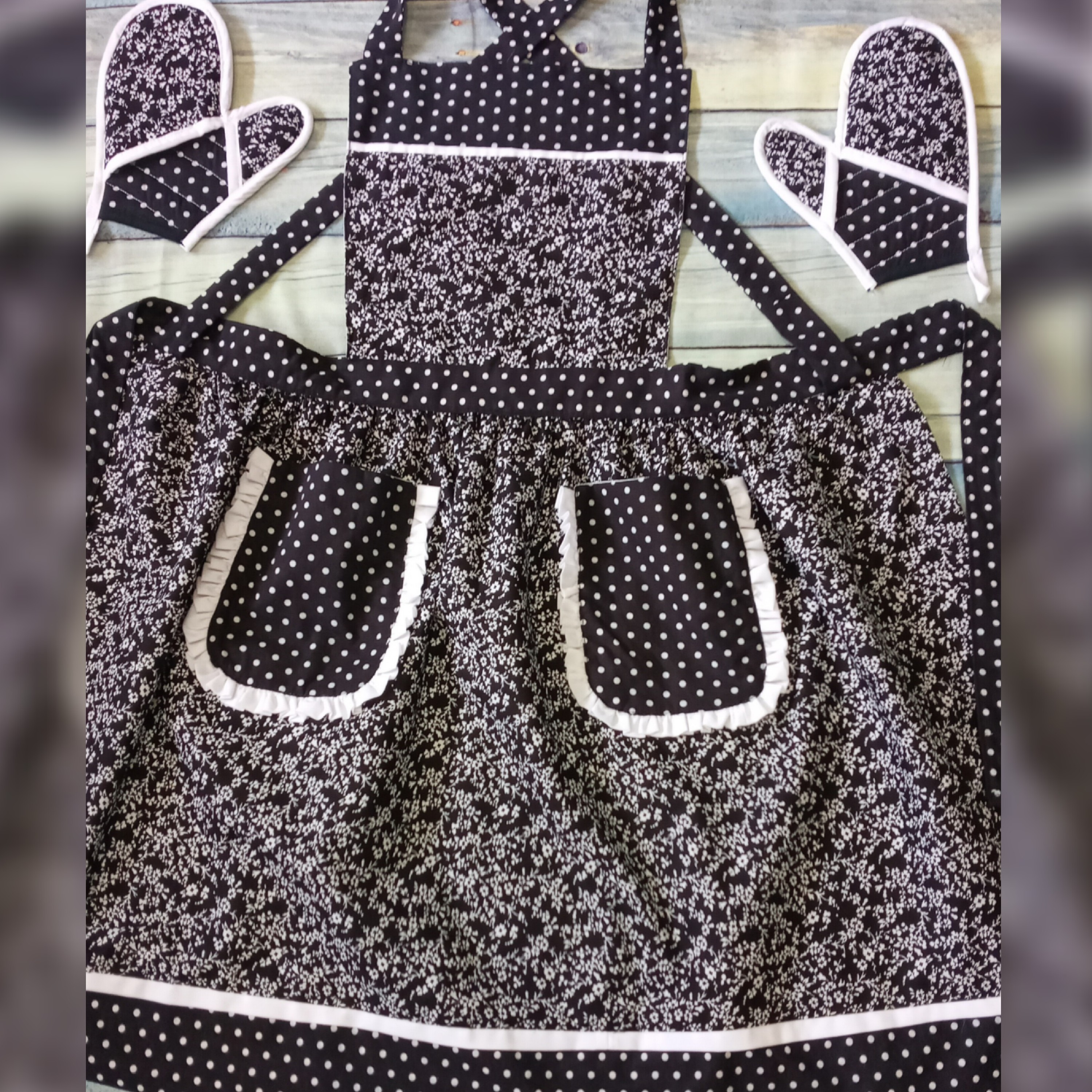 پیشبند آشپزی گلدار