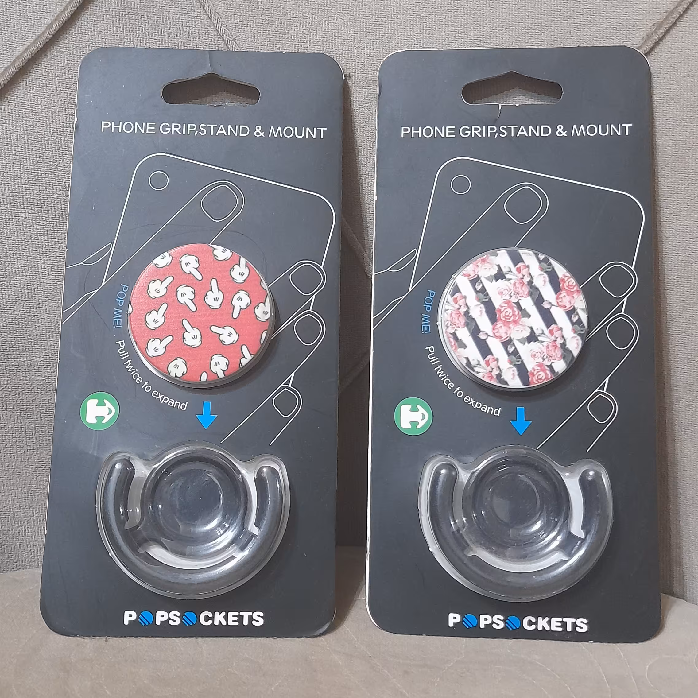 پاپ سوکت استند گوشی موبایل نگهدارنده پشت گوشی موبایل تبلت روی خودرو ماشین 