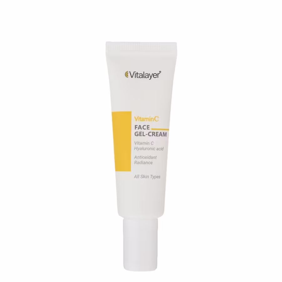 کرم ژل صورت حاوی ویتامین سی ویتالیر - Vitalayer