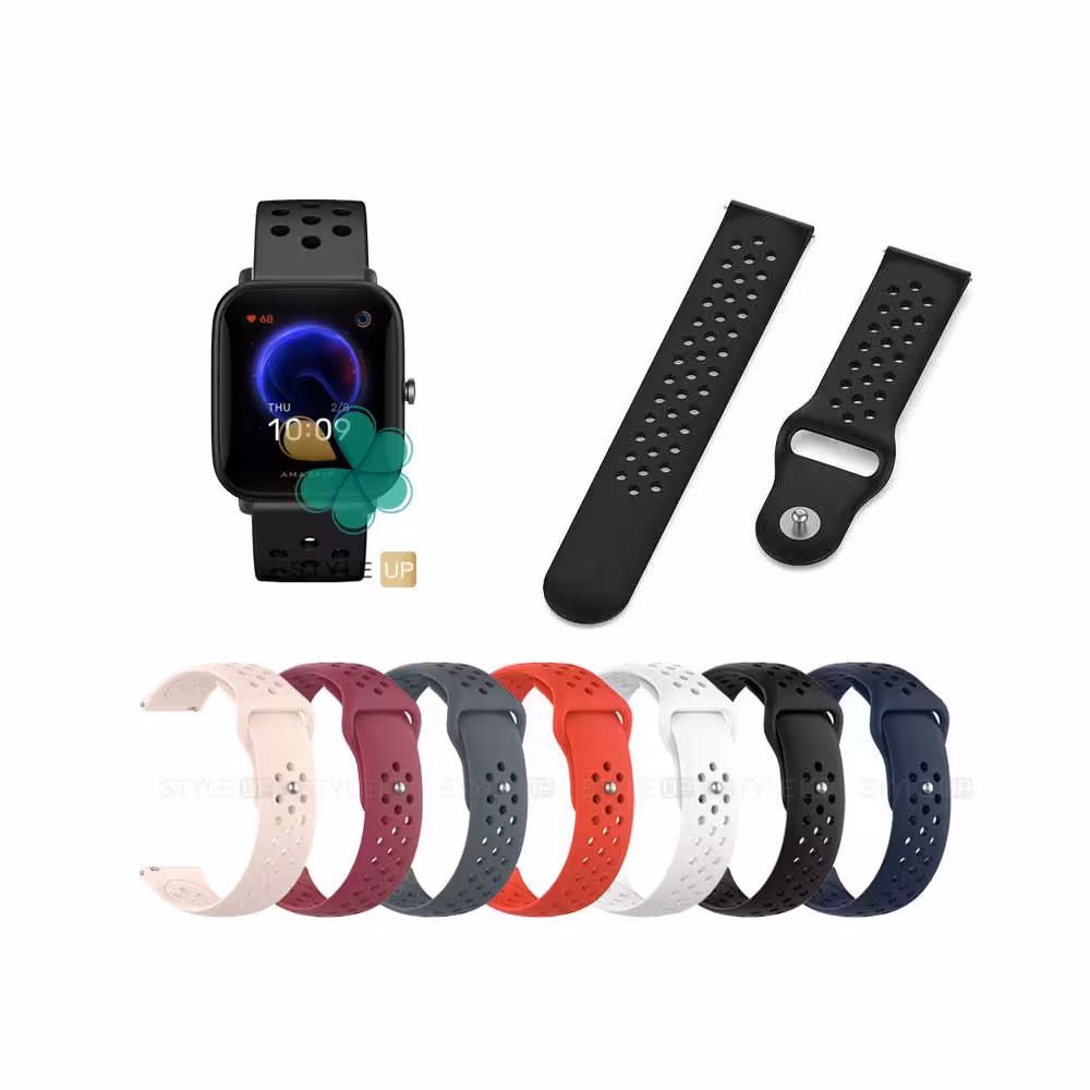 بند ساعت هوشمند شیائومی Xiaomi Amazfit Bip U مدل Nike