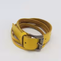 دستبند چرم  2 دور کد5