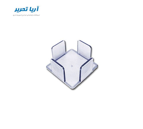 جای کاغذ یادداشت طلقی چهار طرفه