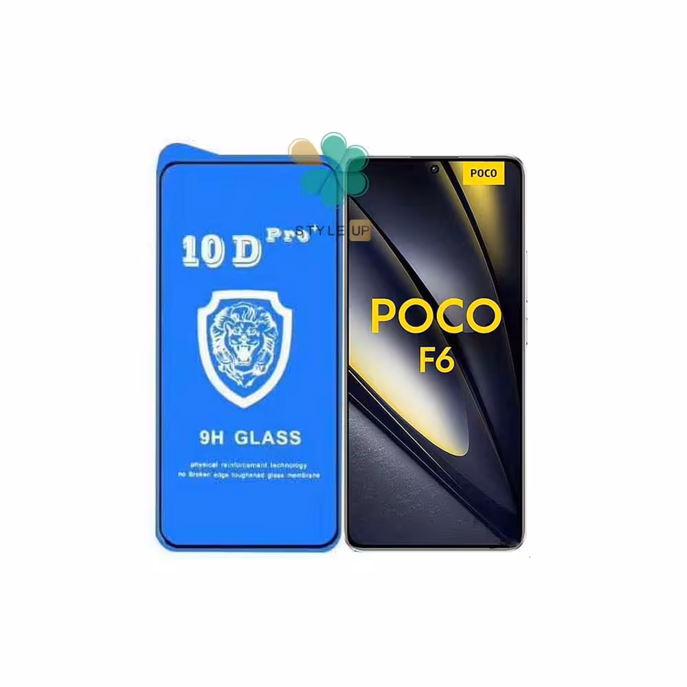 گلس گوشی تمام صفحه 10D Pro مناسب شیائومی Poco F6