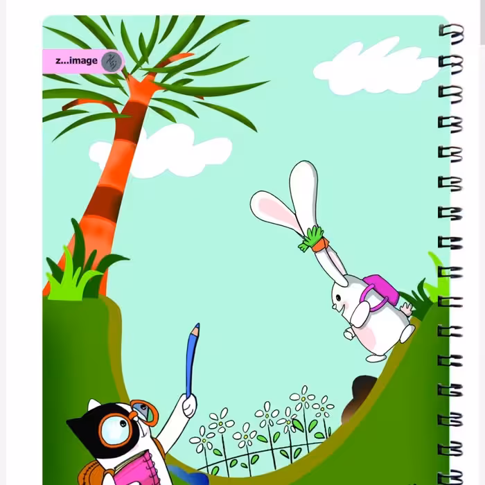 دفتر نقاشی رحلی 40 برگ زیماژ کد 13232
Zimage

