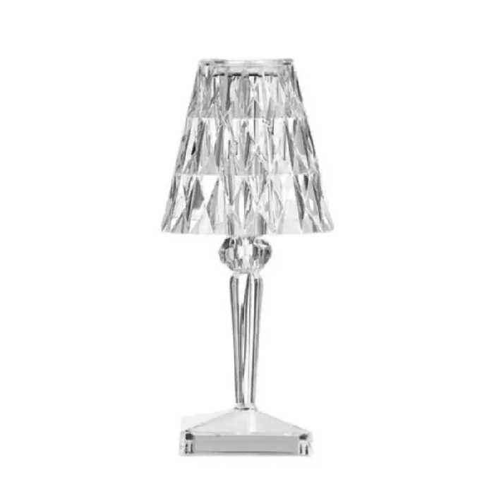 آباژور کریستالی آباژور رومیزی آباژور لوکس چراغ خواب چراغ مطالعه چراغ رومیزی