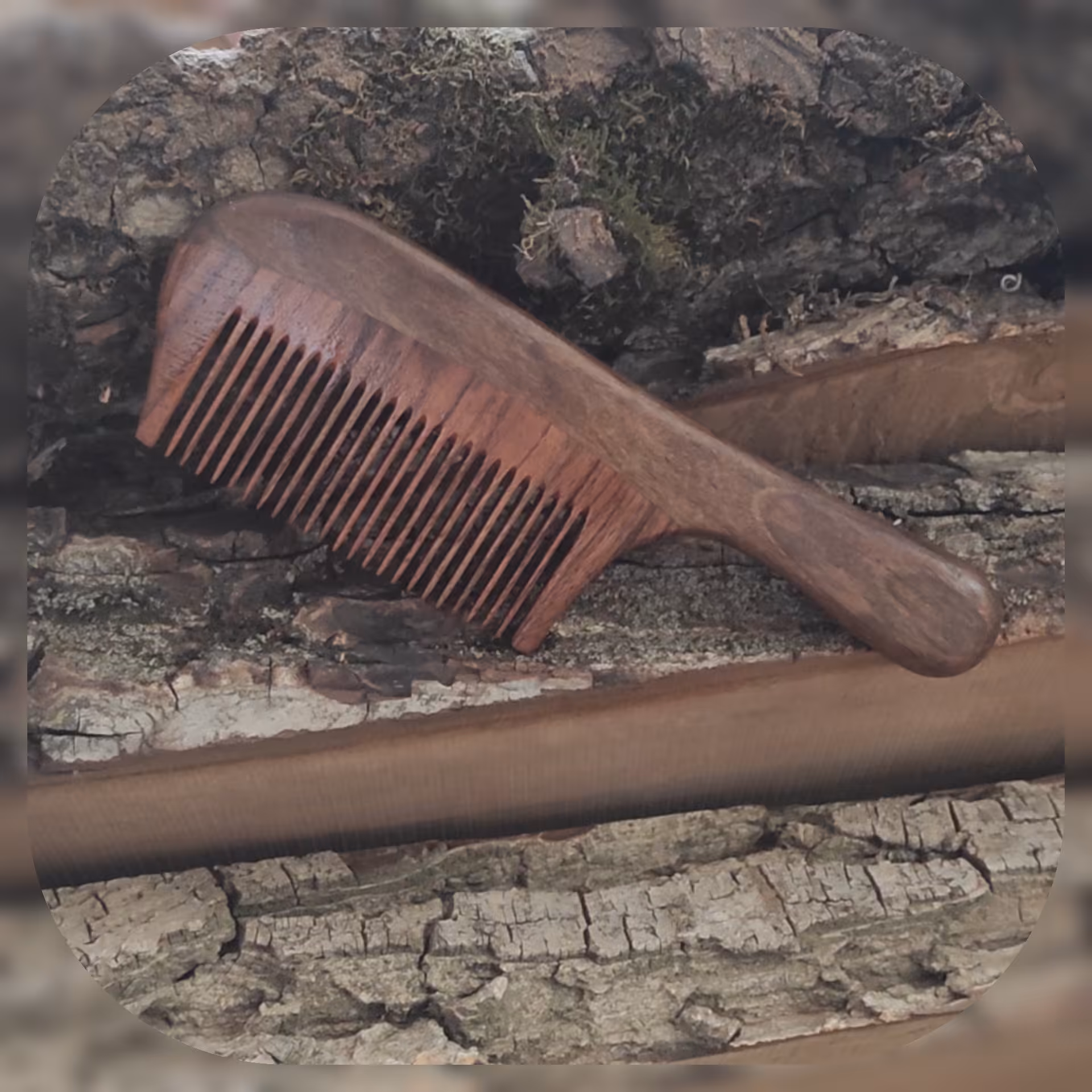 شونه چوبی دندانه ریز