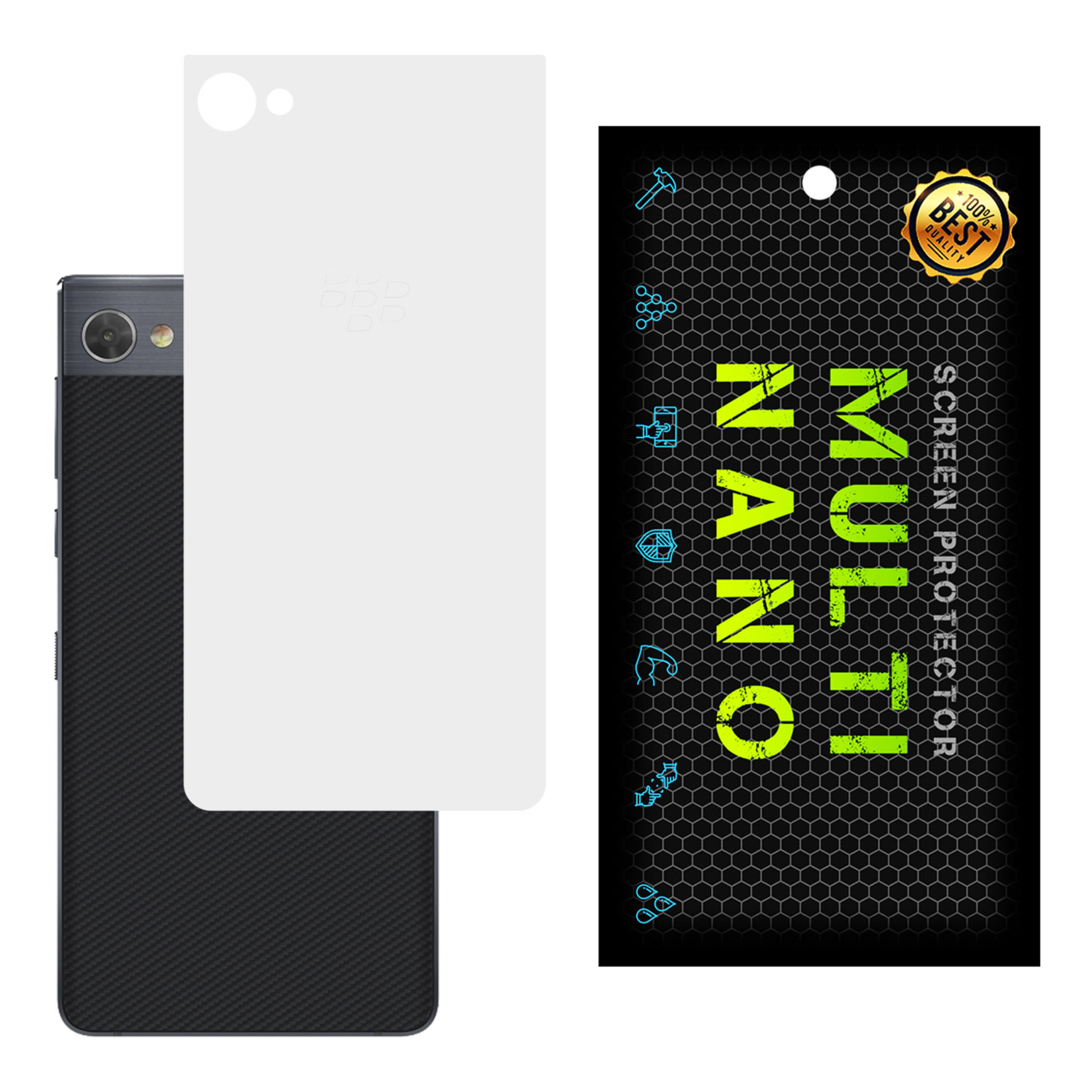برچسب پوششی MultiNano مدل X-F1M-White برای پشت موبایل بلک بری Motion