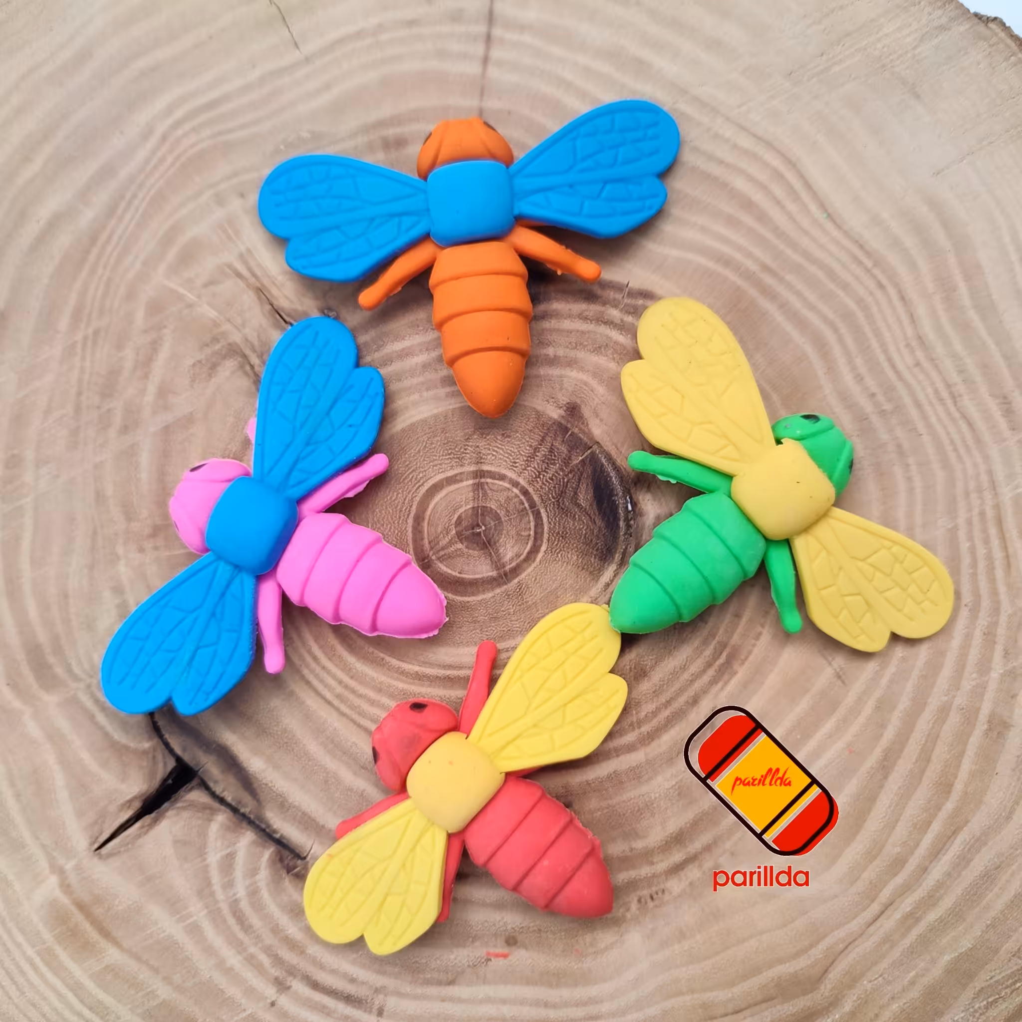 پاک کن فانتزی حشرات در 4 رنگ زیبا پاکن