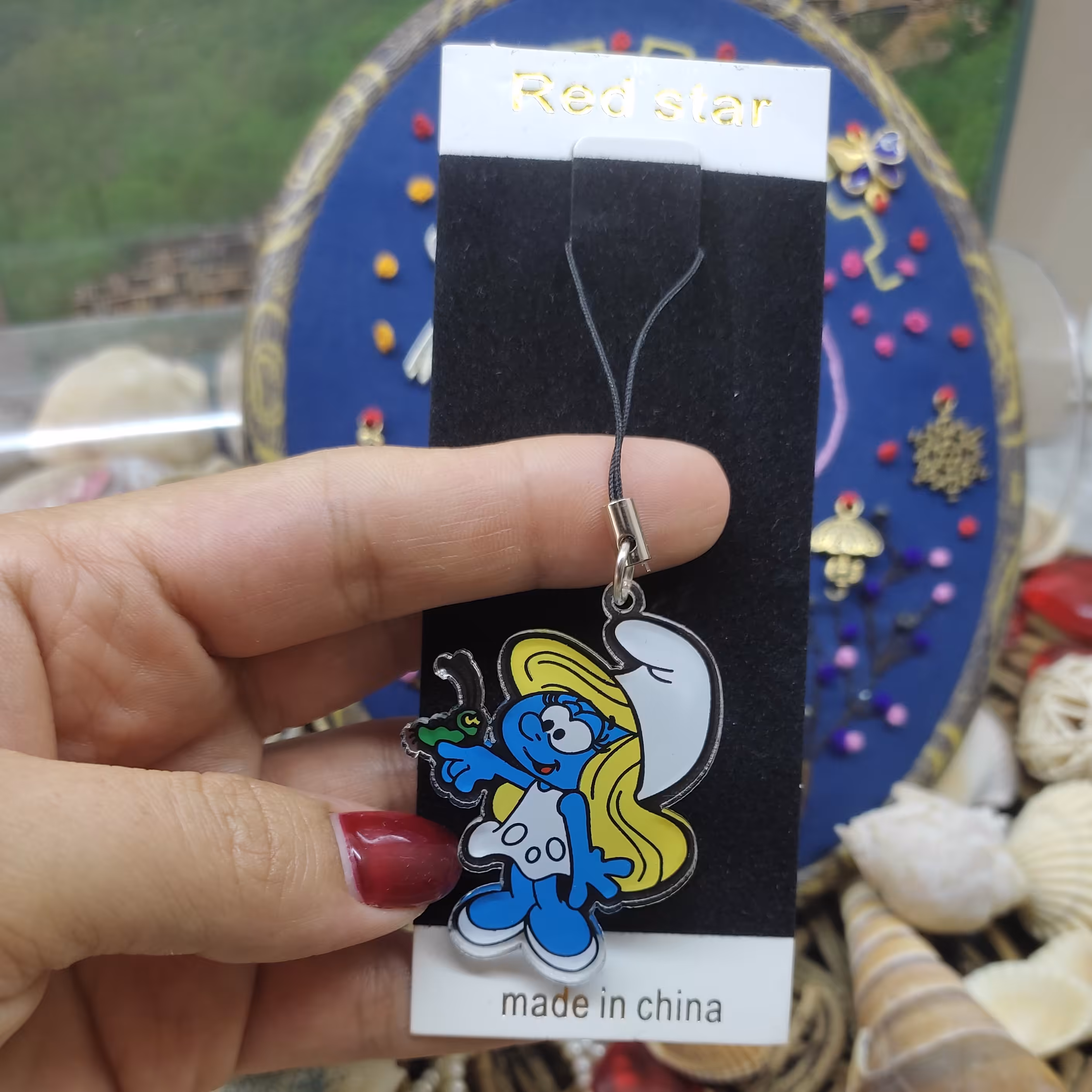 بند آویز گوشی در دو طرح شیک جنس پلاستیک سخت