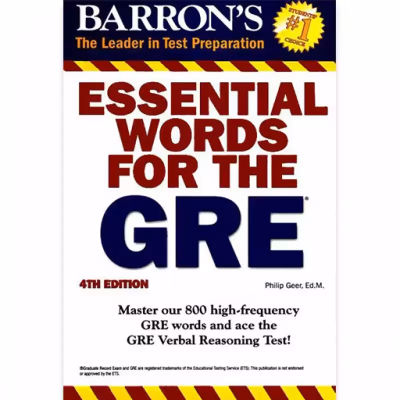 Essential Words For The GRE کتاب