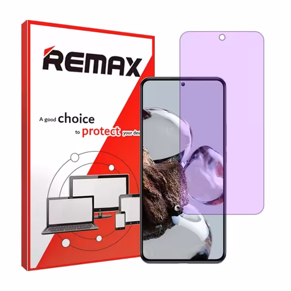 گلس شیائومی 12T Pro مدل هیدروژلی آنتی پرپل برند ریمکس کد S