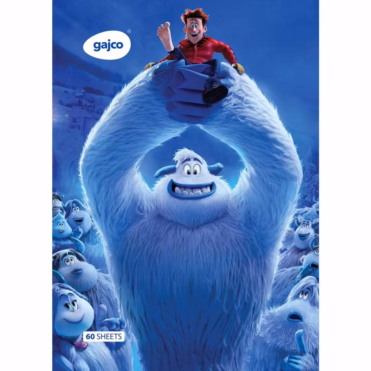 دفتر 60 برگ گاجکو طرح Small Foot با رایحه شکلات