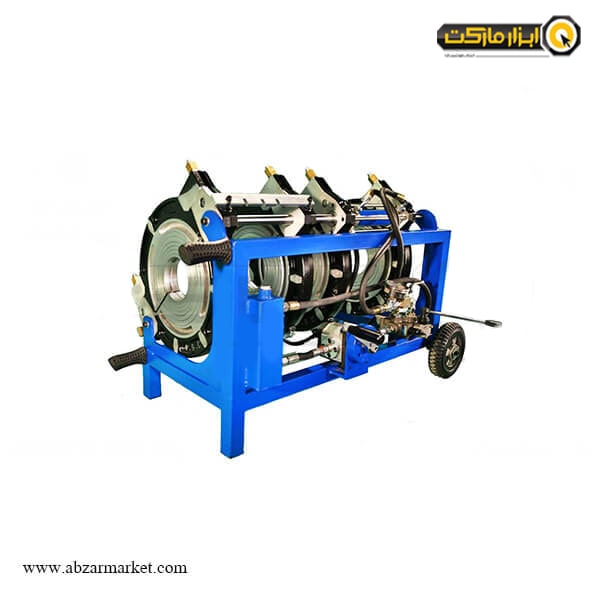 دستگاه جوش پلی اتیلن نیمه هیدرولیک پویا صنعت مدل PSSH-400