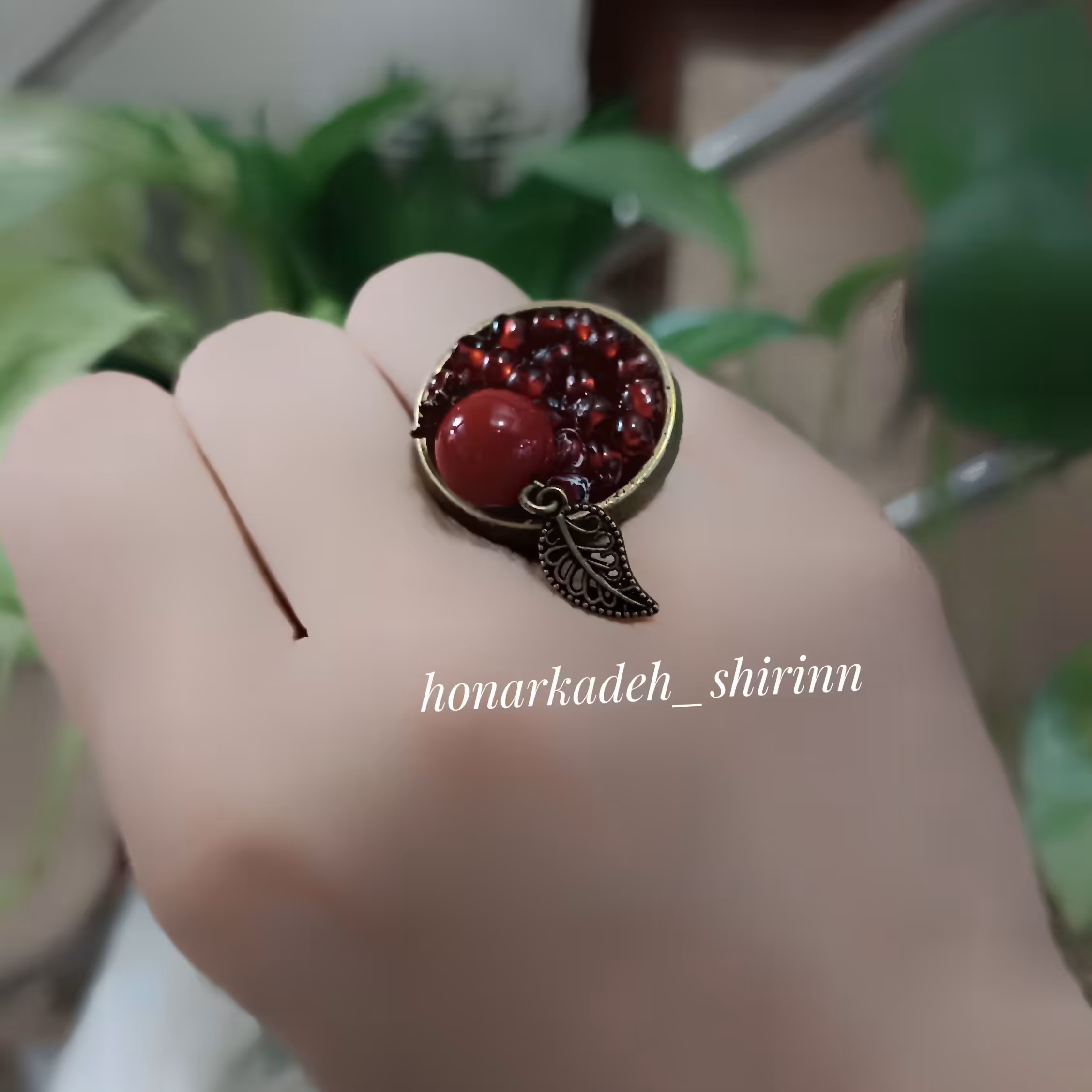 انگشتر یلدایی انار