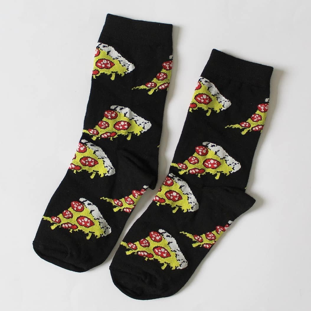 جوراب ساقدار پیتزایی اسپرت فری سایز