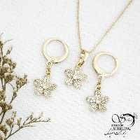 نیمست آویز شکوفه برند ژوپینگ کد 14018