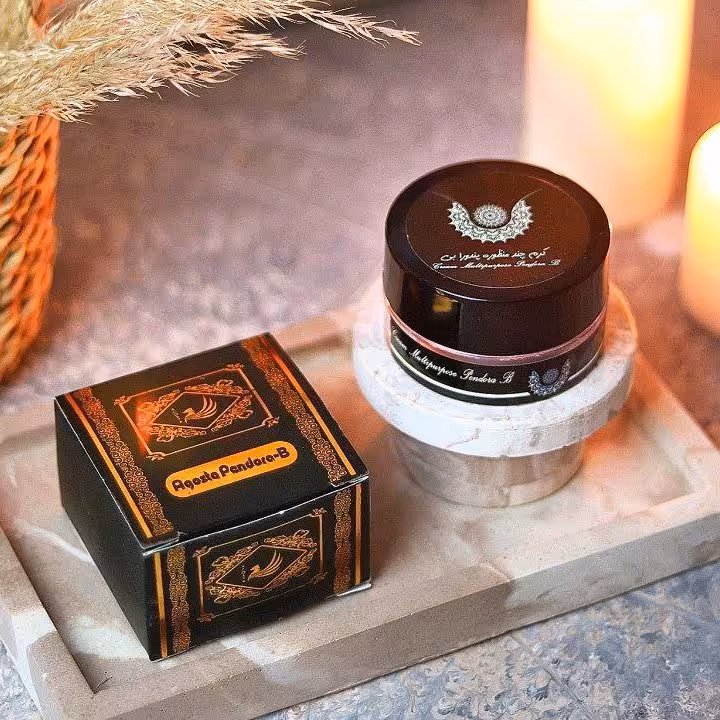 پکیج ضدلک ضدجوش و روشن کننده پندورا. کرم همراه با یک صابون زردچوبه