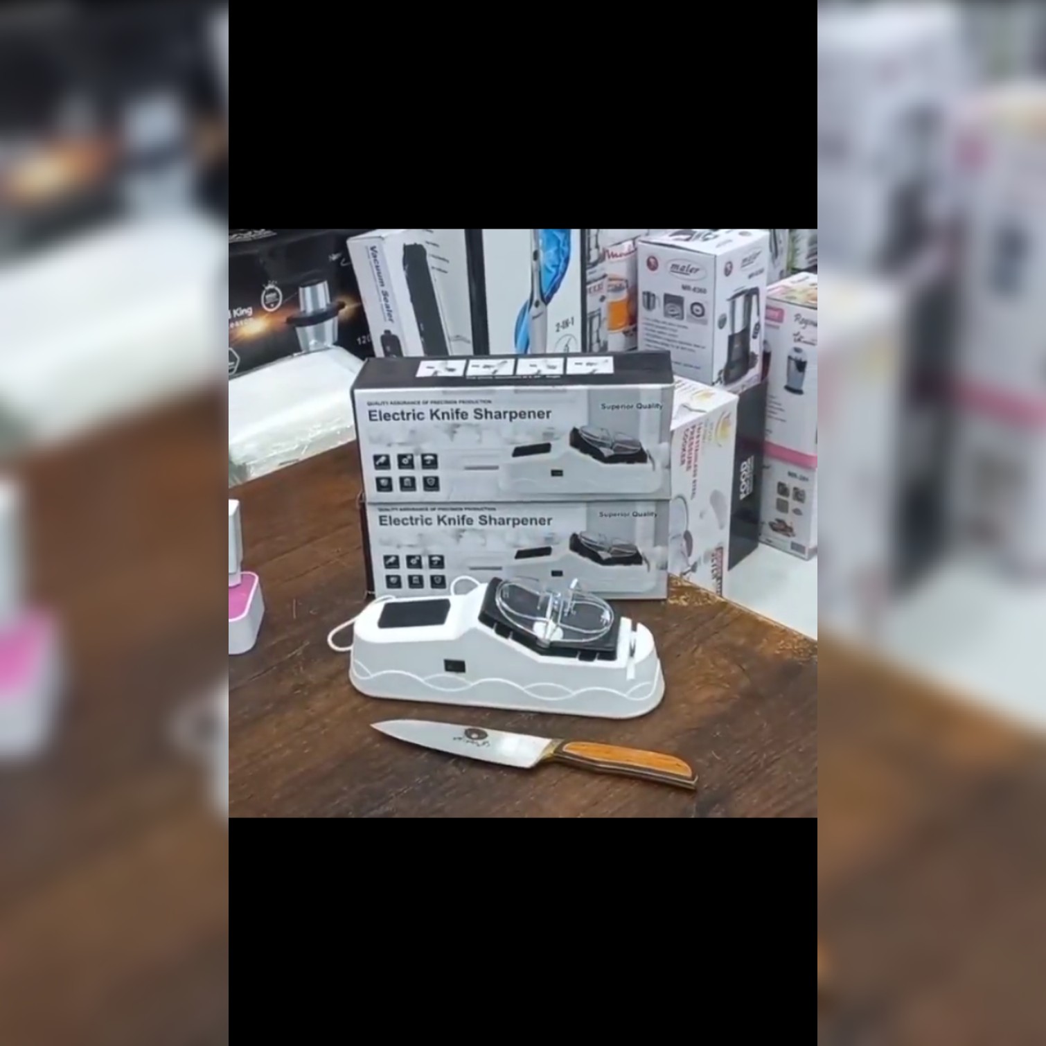 چاقو تیزکن برقی سمبادِ دستی