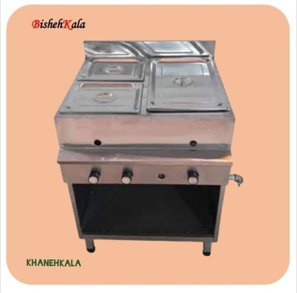 سرخ کن 3 لگنه صنعتی کابین دار
