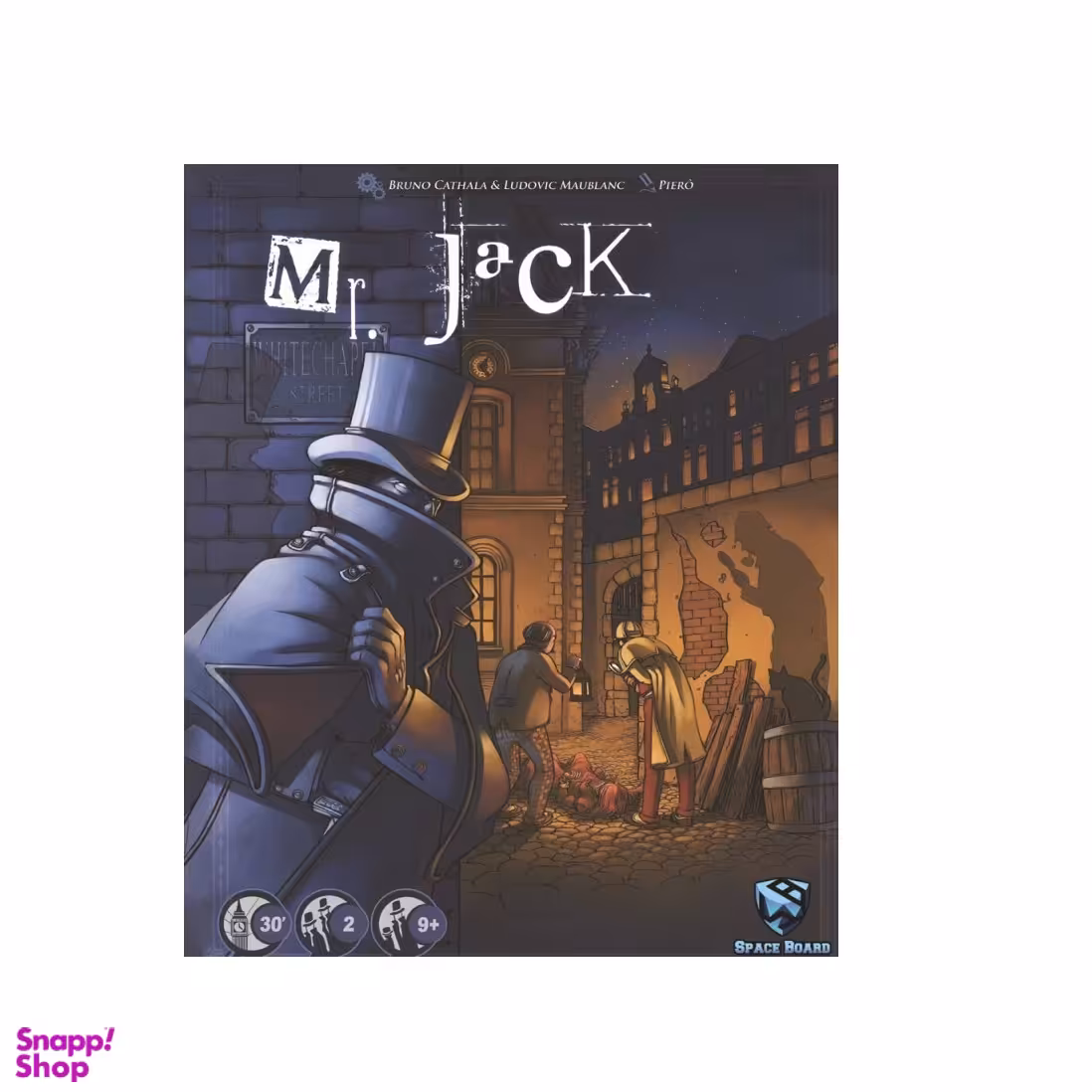 بازی فکری اسپیس بورد مدل مستر جک لندن Mr. Jack London