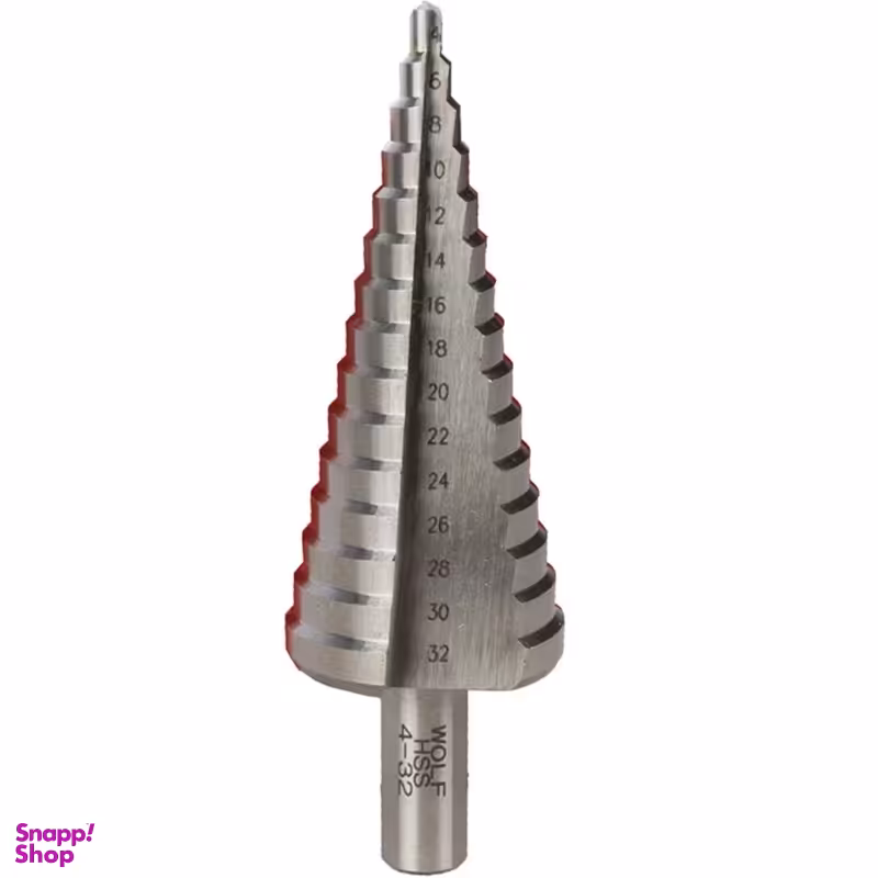 مته مخروطی ولف مدل HSS-E 4-32