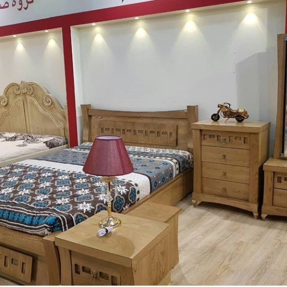 تخت 2نفره و سرویس خواب مدل آنا در رنگهای متنوع