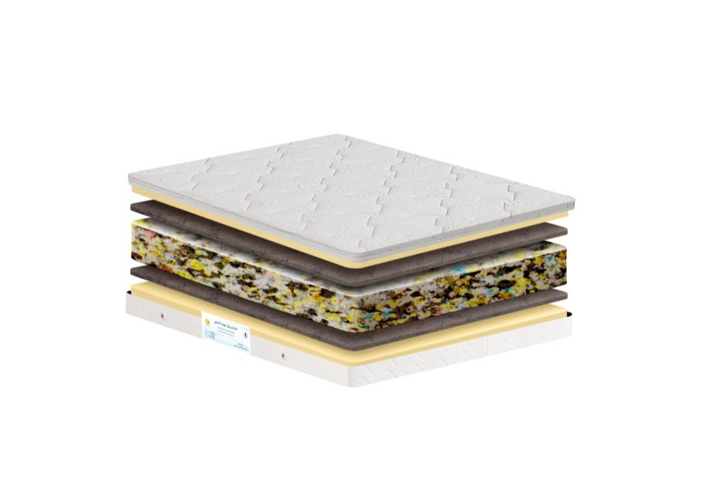 تشک دو نفره رویال خواب آسایش مدل درسا سایز 160*200 سانتیمتر