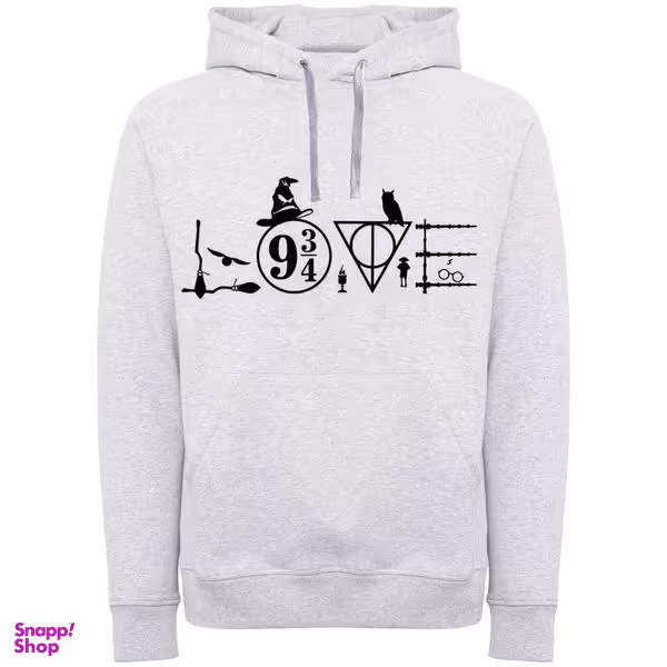 هودی مردانه مدل LOVE F580