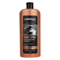 شامپو کراتینه مو لروکس مدل Keratin وزن 550 گرم