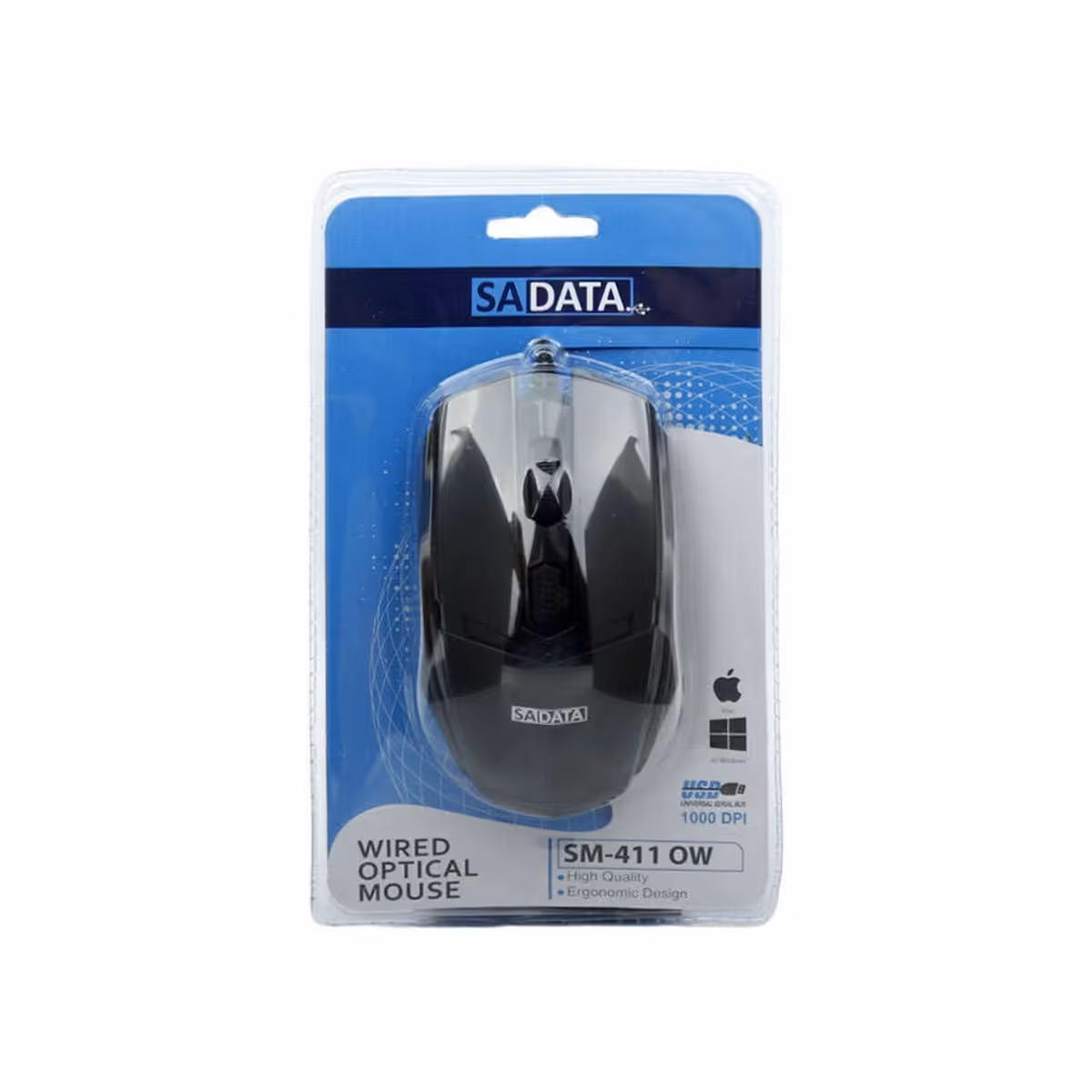 موس سیم دار Sadata مدل SM-411 OW