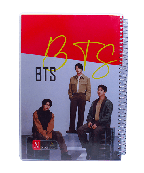 دفتر نادری 100 سلفون BTS